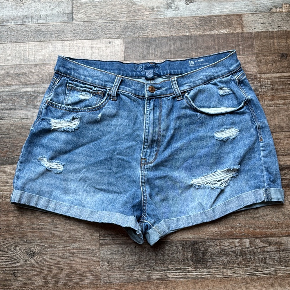 **BUNDLE** Levi's, AE, Abercrombie, Black/Blue/White Jean Shorts Casual Style - Picture 11 of 14